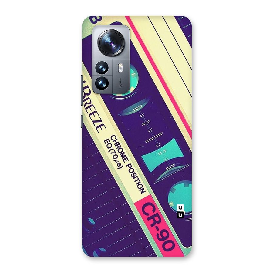 Old Casette Shade Back Case for Xiaomi 12 Pro