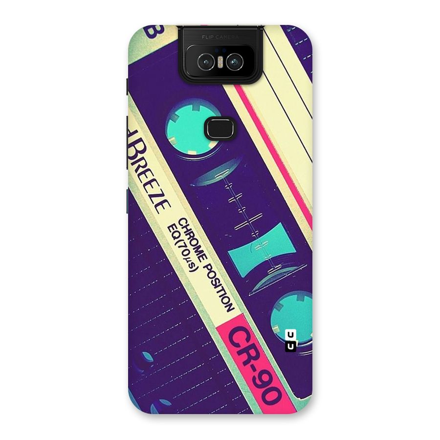 Old Casette Shade Back Case for Zenfone 6z