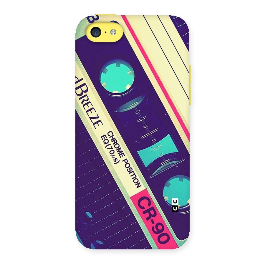 Old Casette Shade Back Case for iPhone 5C