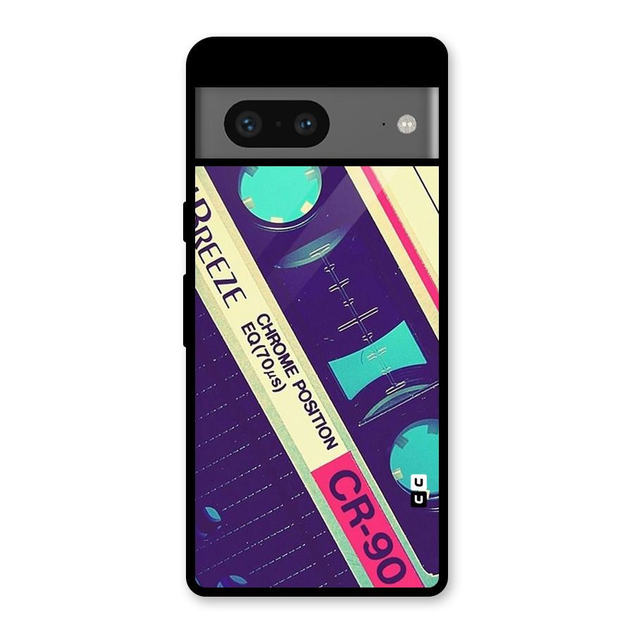Old Casette Shade Glass Back Case for Google Pixel 7