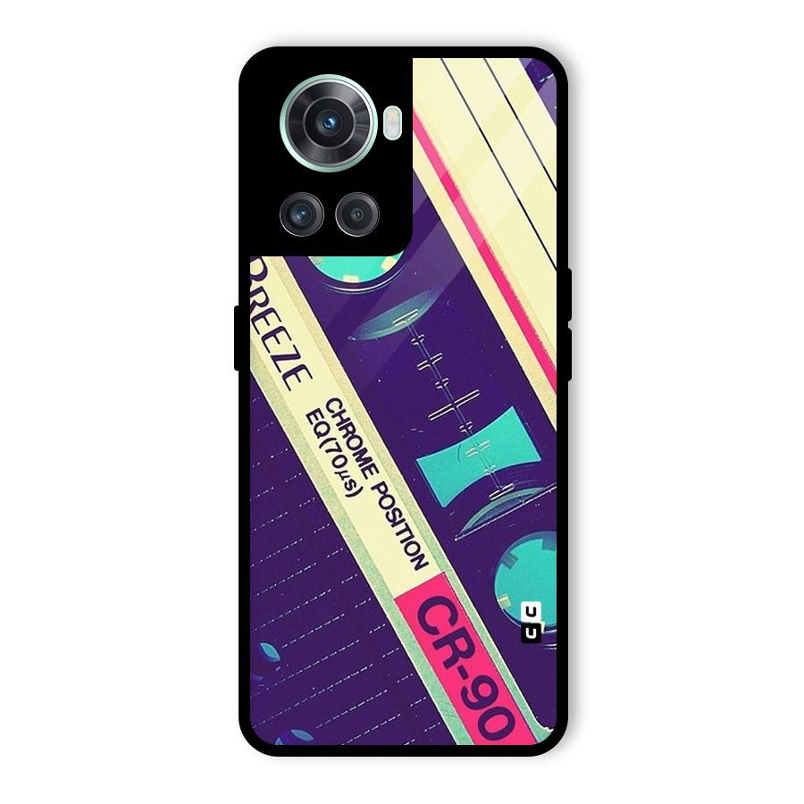 Old Casette Shade Glass Back Case for OnePlus 10R