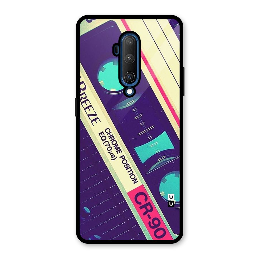 Old Casette Shade Glass Back Case for OnePlus 7T Pro