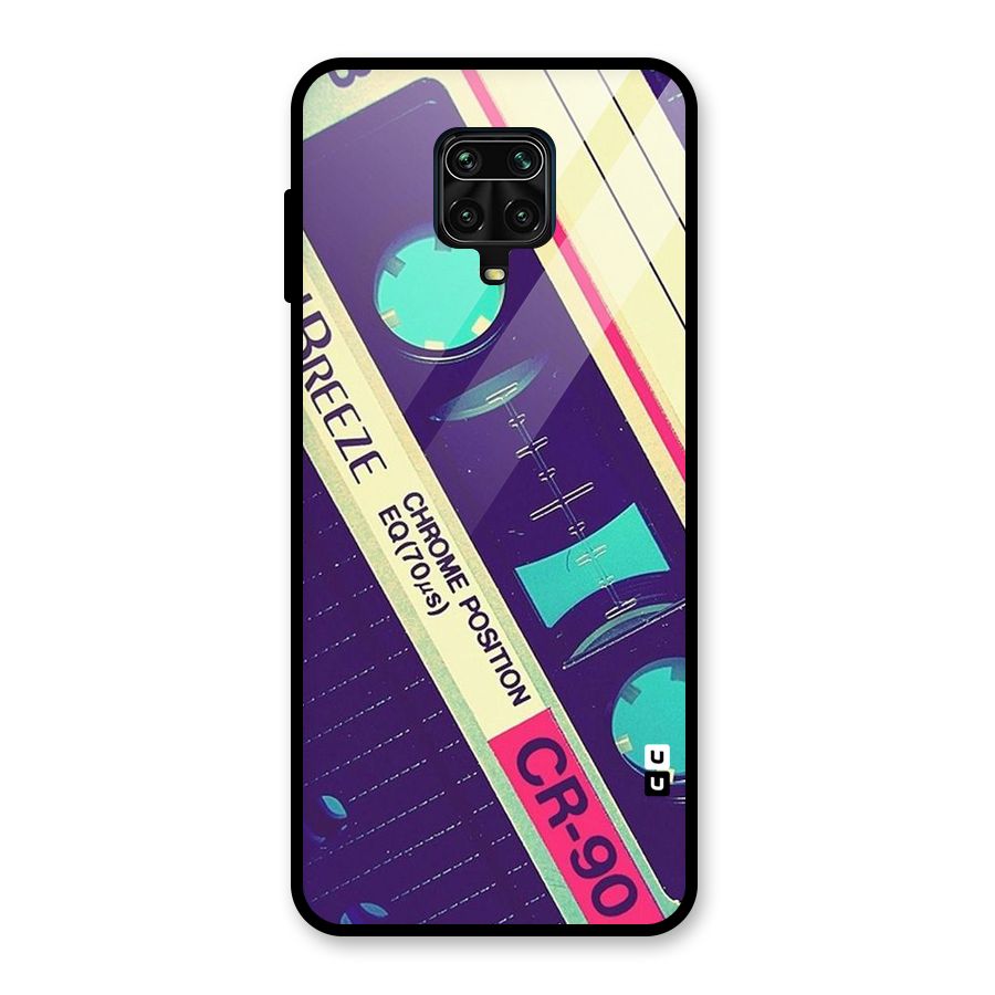 Old Casette Shade Glass Back Case for Poco M2 Pro