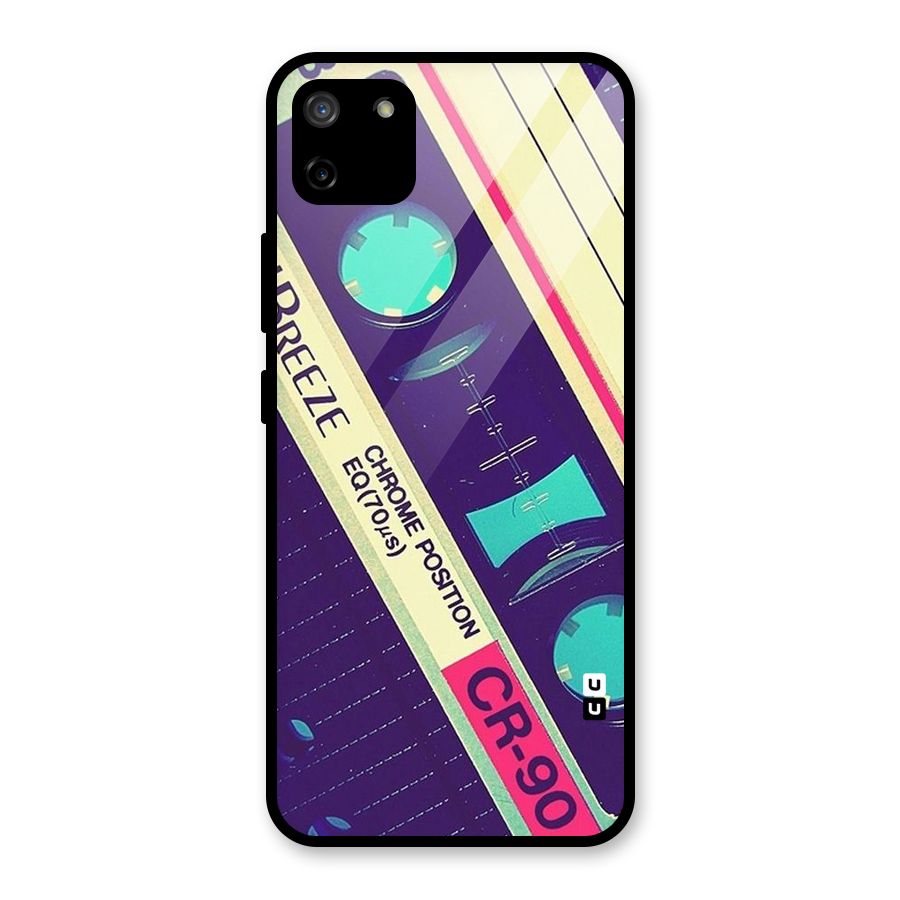 Old Casette Shade Glass Back Case for Realme C11