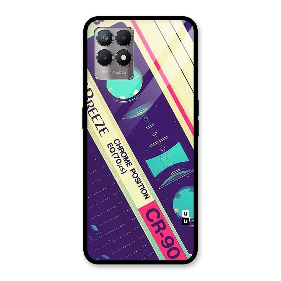 Old Casette Shade Glass Back Case for Realme Narzo 50