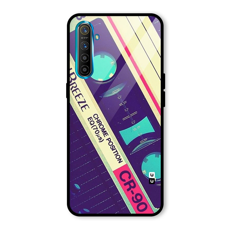 Old Casette Shade Glass Back Case for Realme X2