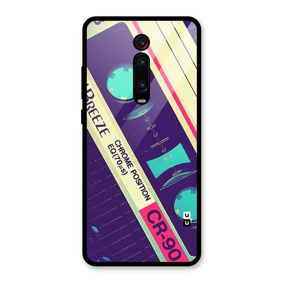 Old Casette Shade Glass Back Case for Redmi K20 Pro