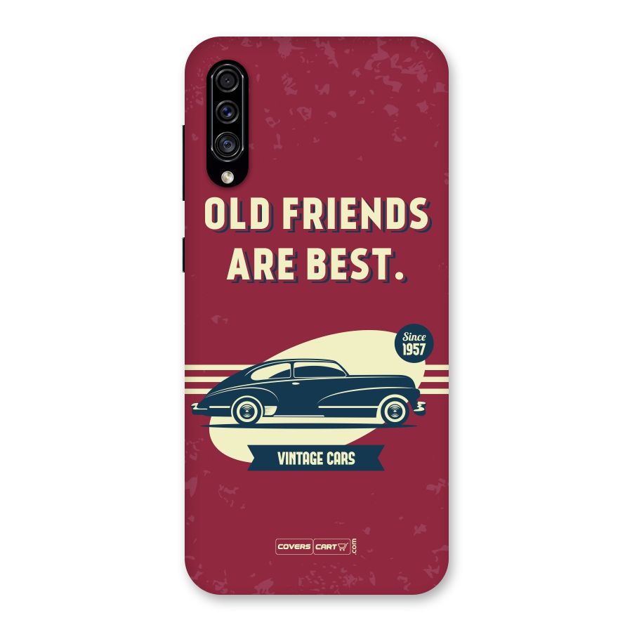 Old Friends Vintage Car Back Case for Galaxy A30s