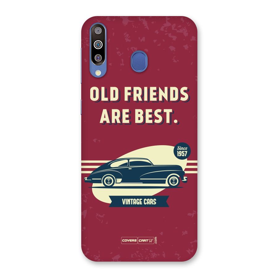 Old Friends Vintage Car Back Case for Galaxy M30
