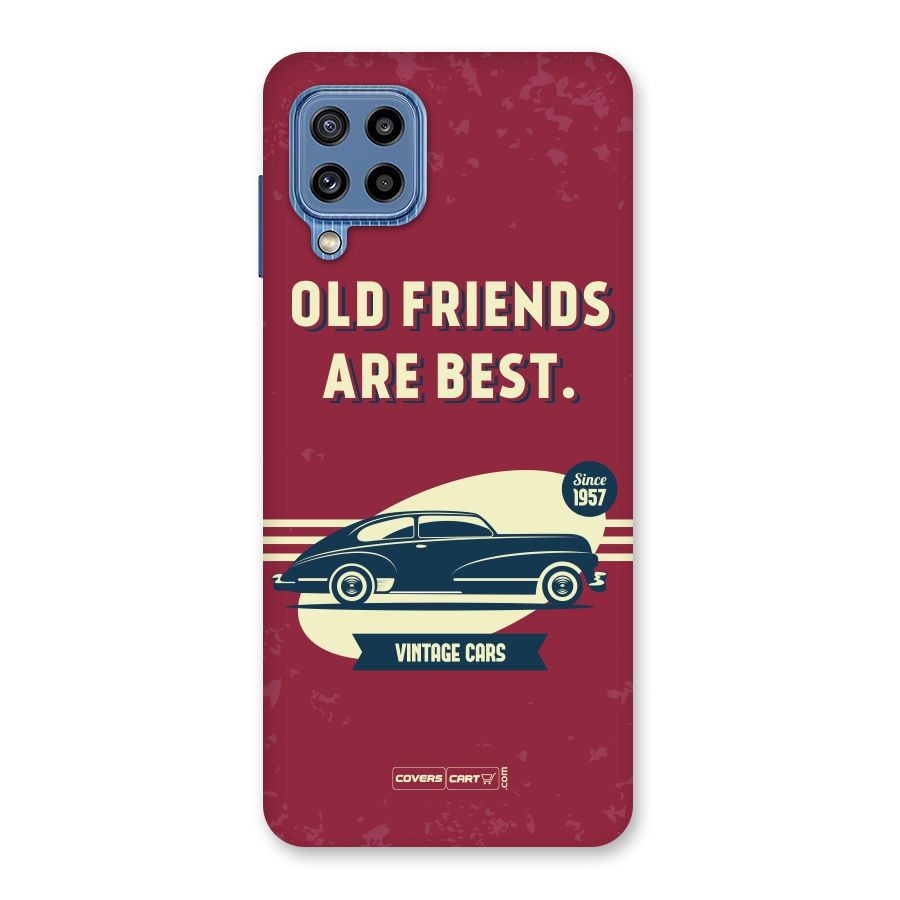 Old Friends Vintage Car Back Case for Galaxy M32