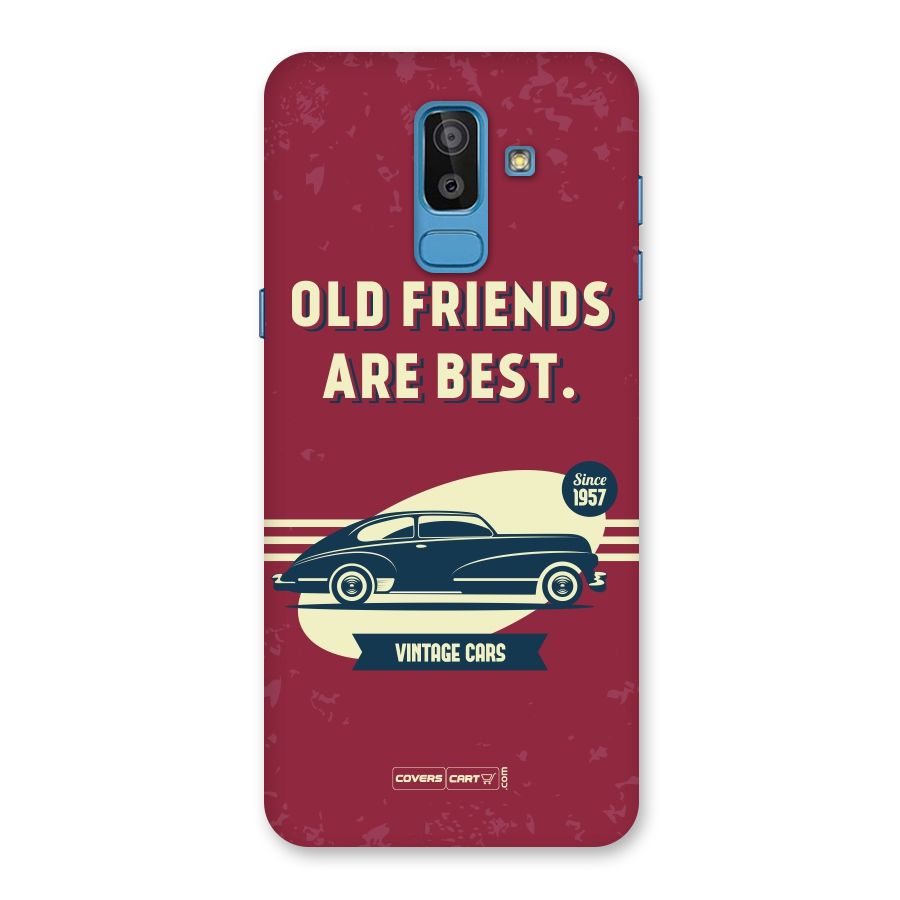 Old Friends Vintage Car Back Case for Galaxy On8 (2018)