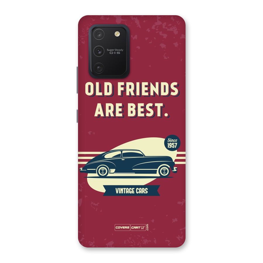 Old Friends Vintage Car Back Case for Galaxy S10 Lite