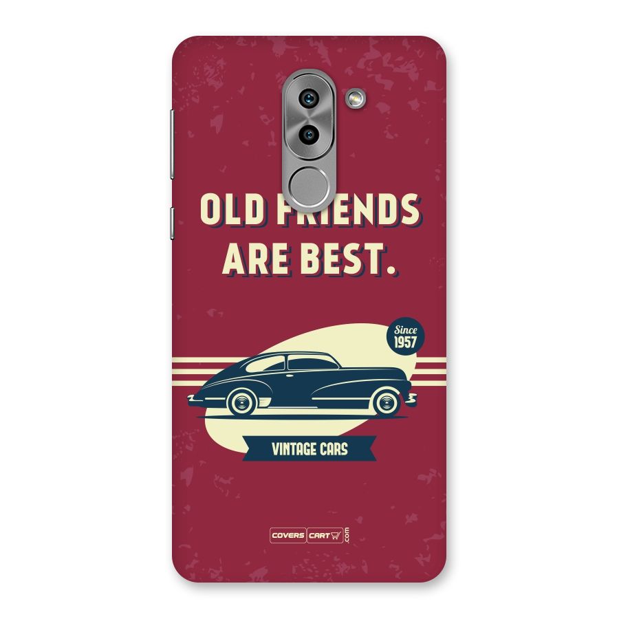 Old Friends Vintage Car Back Case for Honor 6X