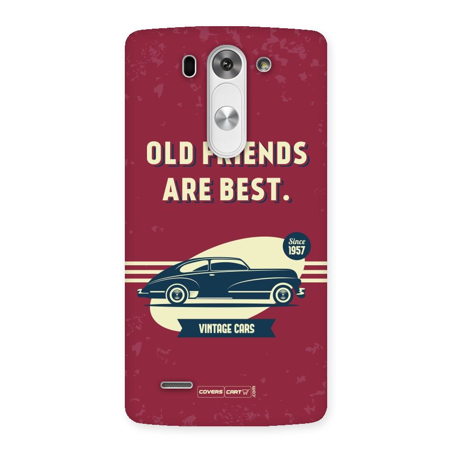 Old Friends Vintage Car Back Case for LG G3 Mini