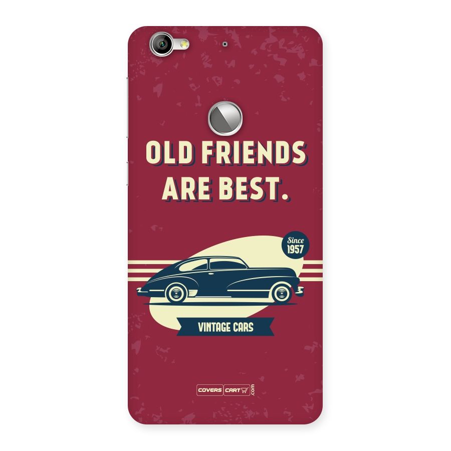 Old Friends Vintage Car Back Case for LeTV Le 1s