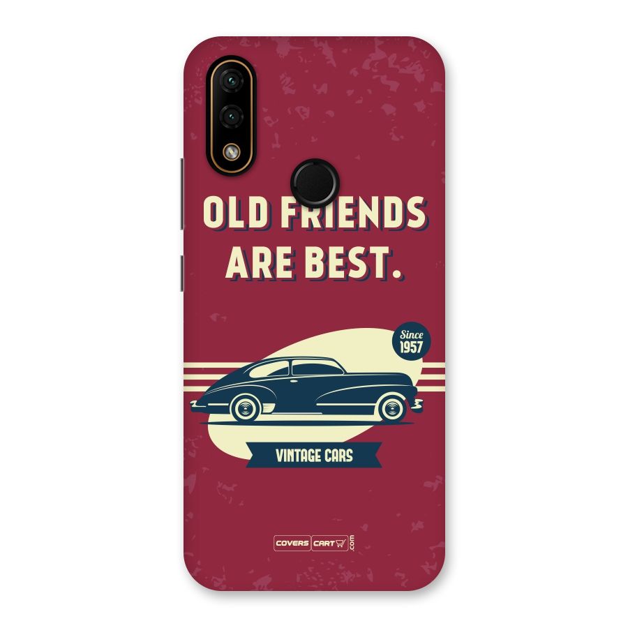 Old Friends Vintage Car Back Case for Lenovo A6 Note