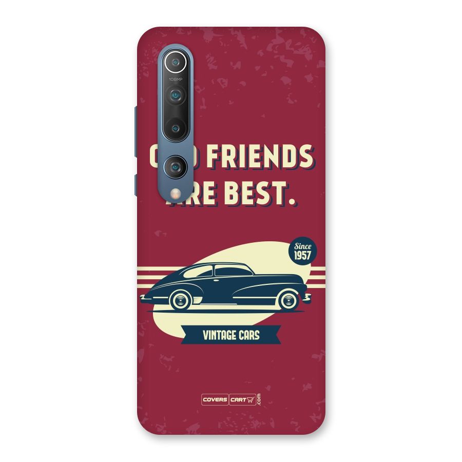 Old Friends Vintage Car Back Case for Mi 10