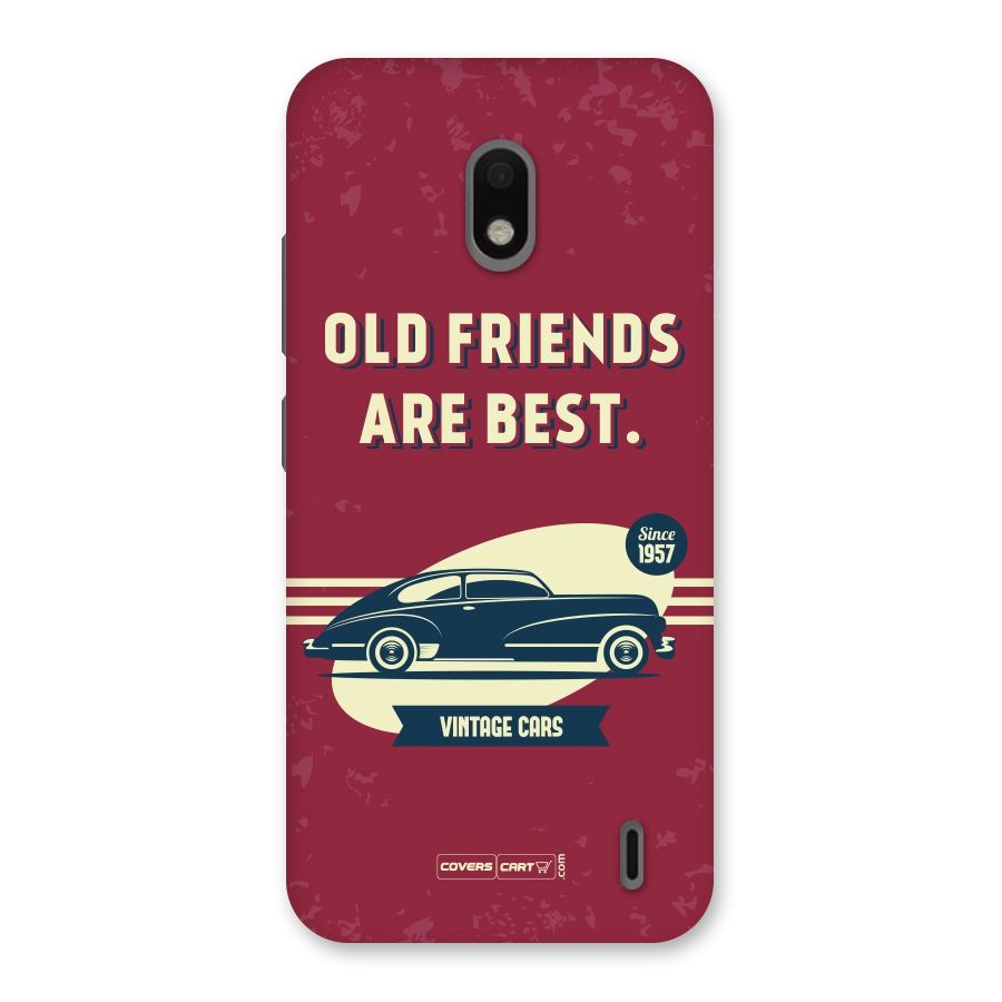 Old Friends Vintage Car Back Case for Nokia 2.2