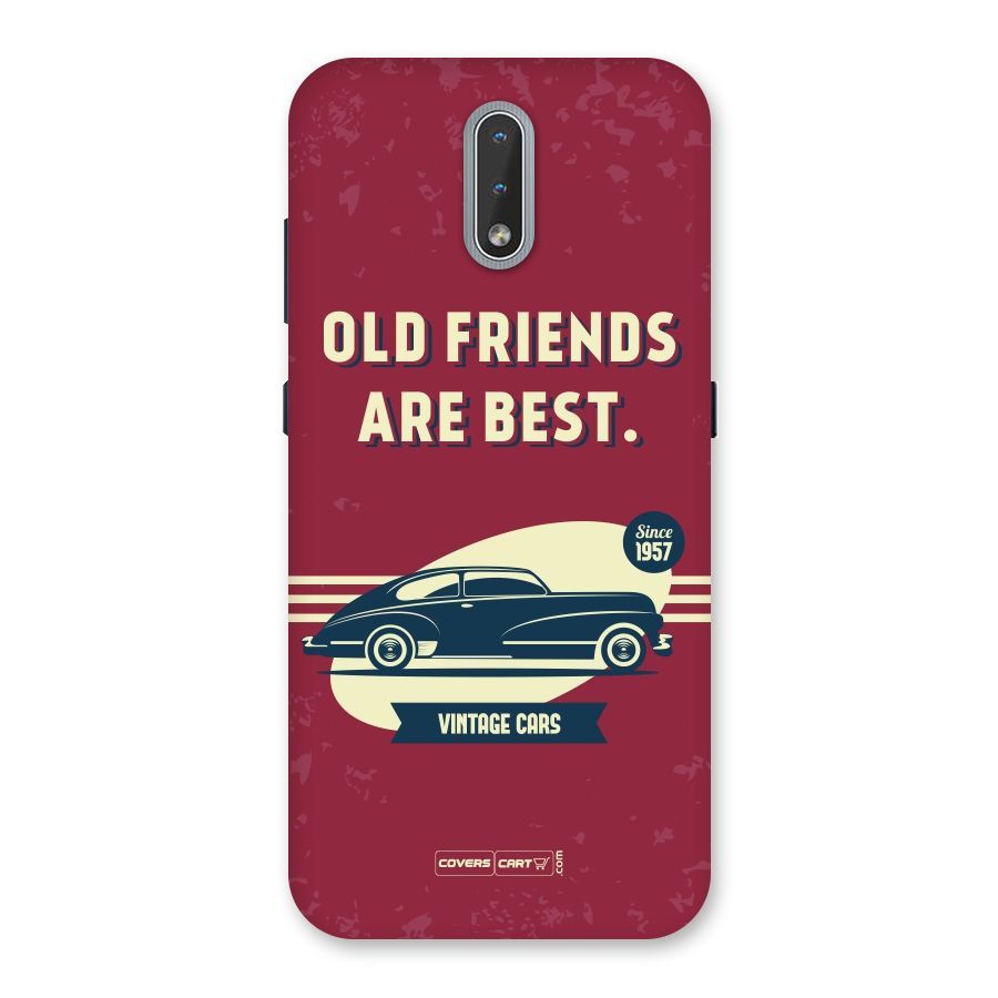 Old Friends Vintage Car Back Case for Nokia 2.3