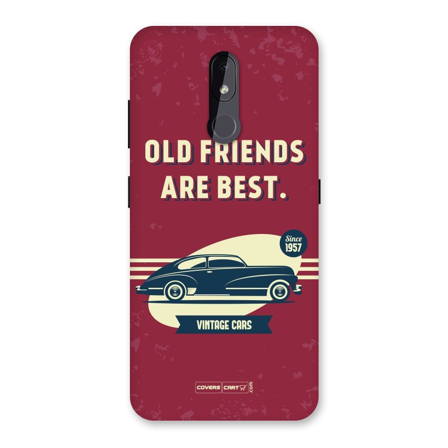 Old Friends Vintage Car Back Case for Nokia 3.2