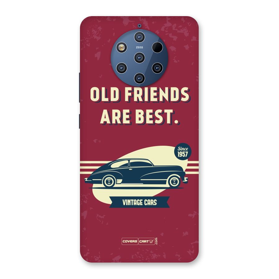 Old Friends Vintage Car Back Case for Nokia 9 PureView