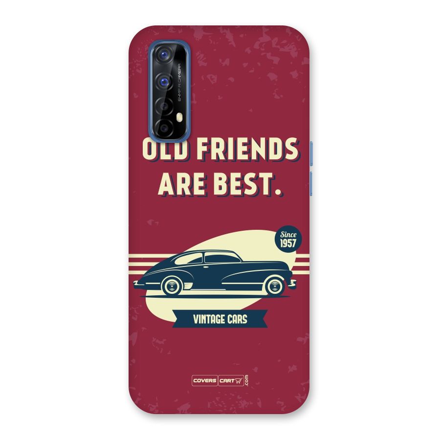Old Friends Vintage Car Back Case for Realme 7