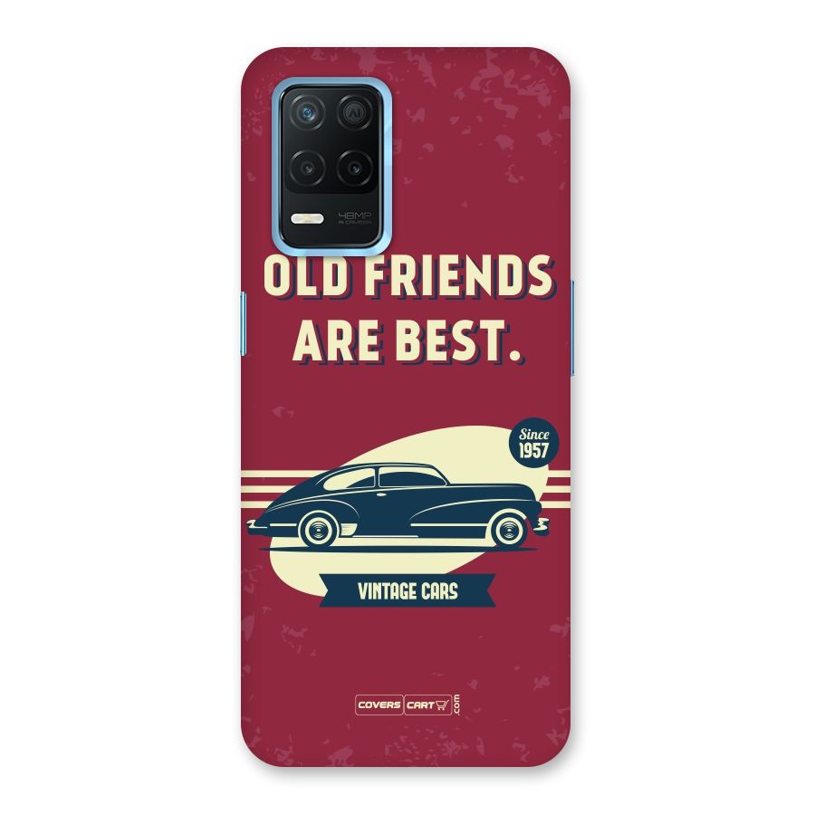 Old Friends Vintage Car Back Case for Realme 8 5G