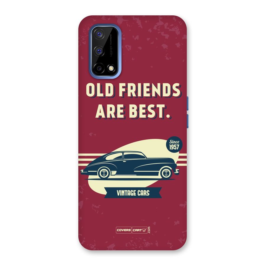 Old Friends Vintage Car Back Case for Realme Narzo 30 Pro