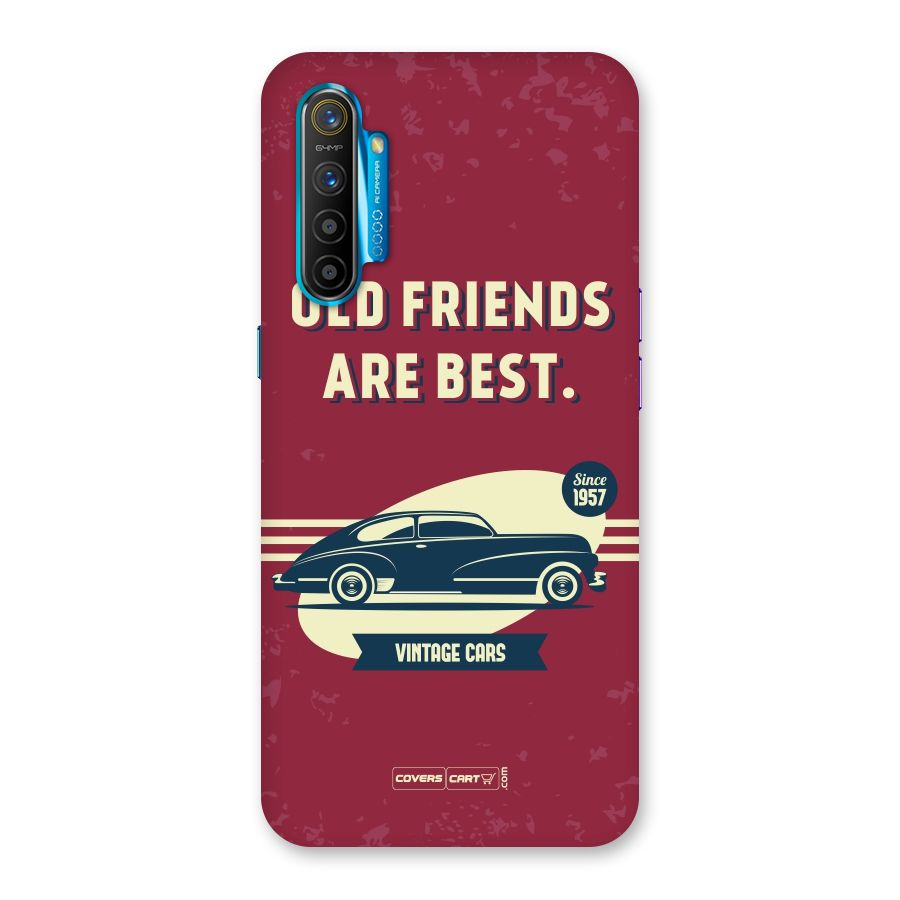 Old Friends Vintage Car Back Case for Realme XT