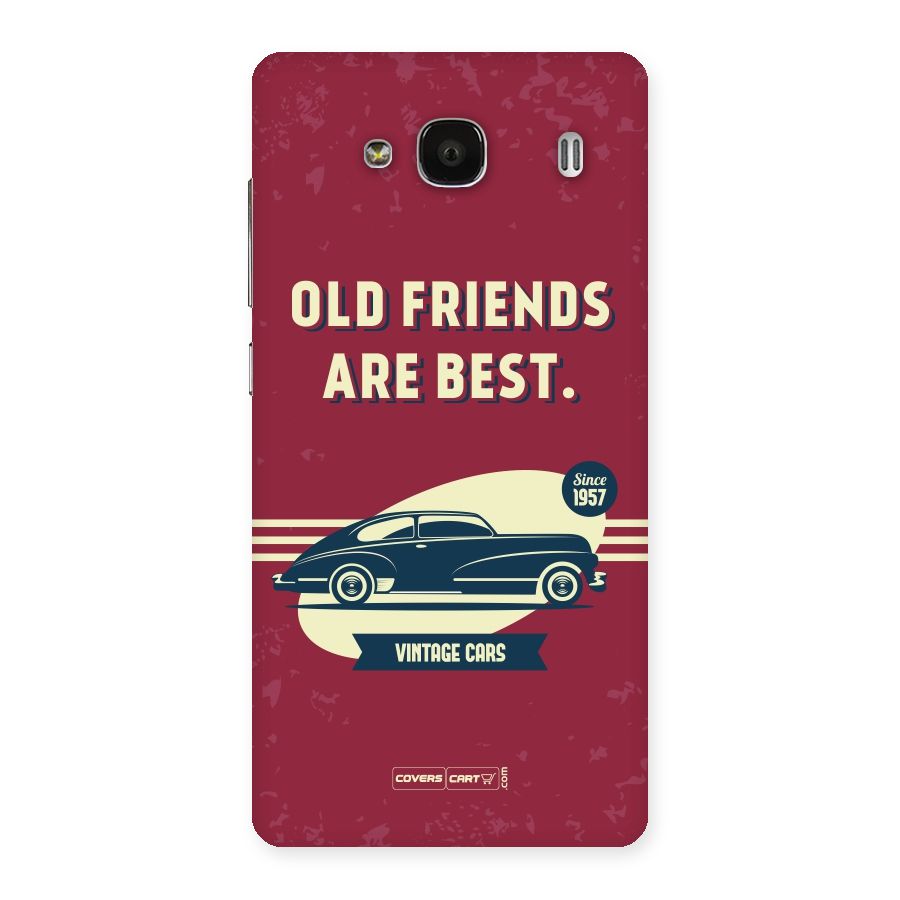Old Friends Vintage Car Back Case for Redmi 2s