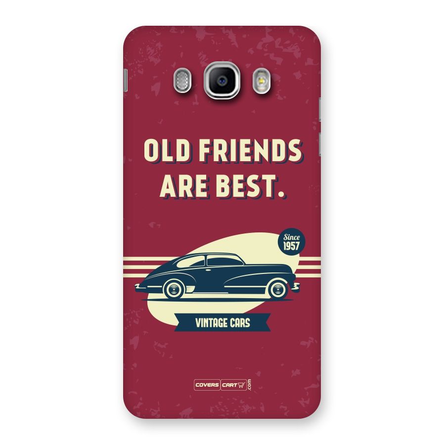 Old Friends Vintage Car Back Case for Samsung Galaxy J5 2016