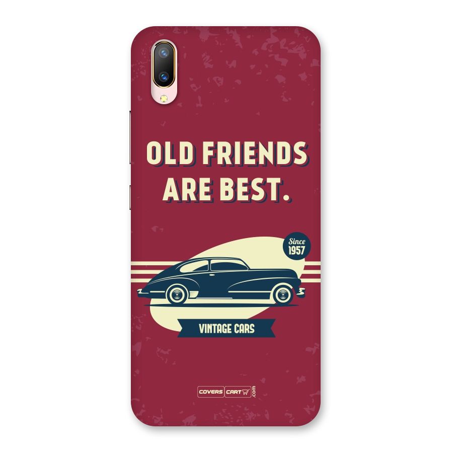 Old Friends Vintage Car Back Case for Vivo V11 Pro