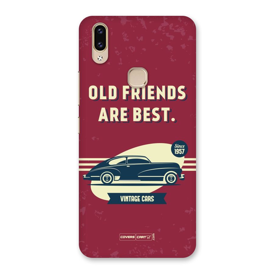 Old Friends Vintage Car Back Case for Vivo V9 Youth
