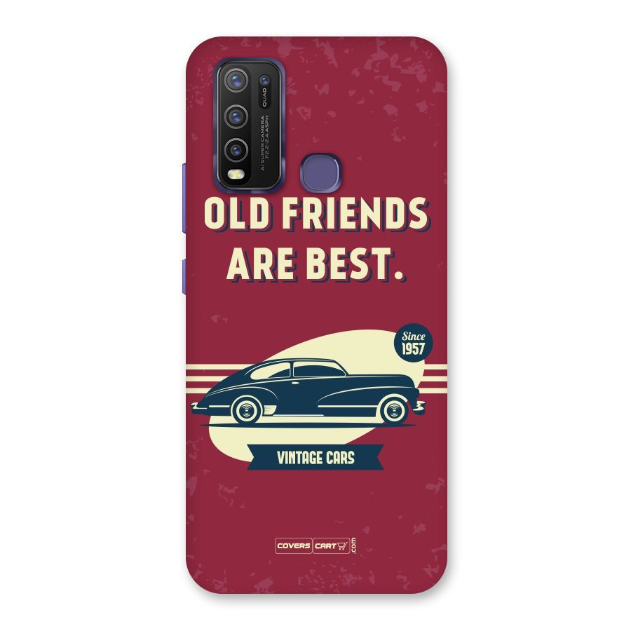 Old Friends Vintage Car Back Case for Vivo Y50