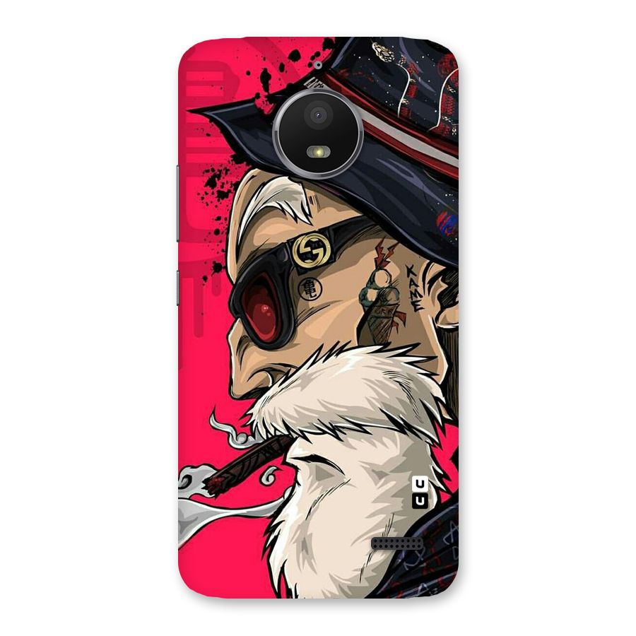 Old Man Swag Back Case for Moto E4