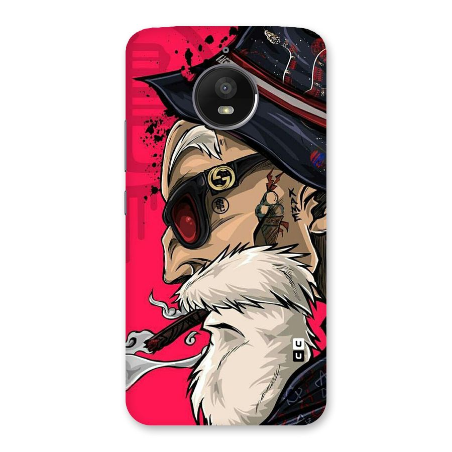 Old Man Swag Back Case for Moto E4 Plus