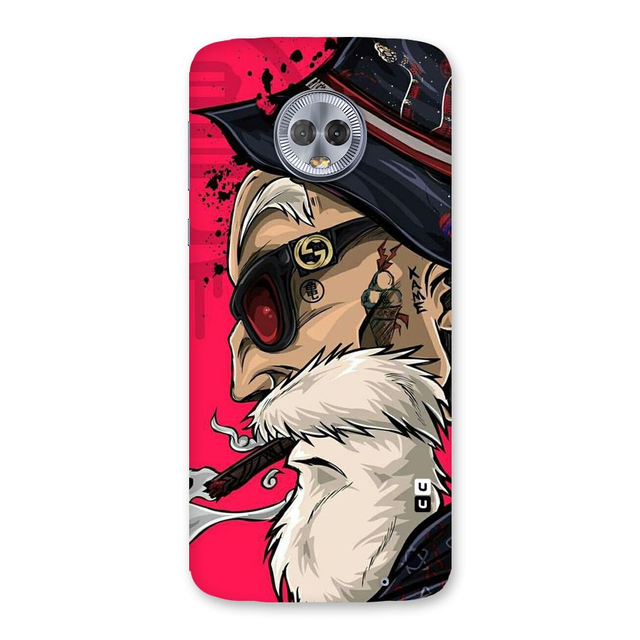 Old Man Swag Back Case for Moto G6 Plus