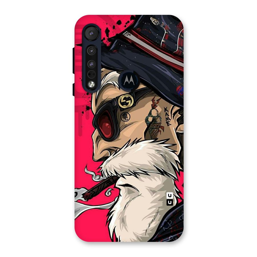 Old Man Swag Back Case for Motorola One Macro