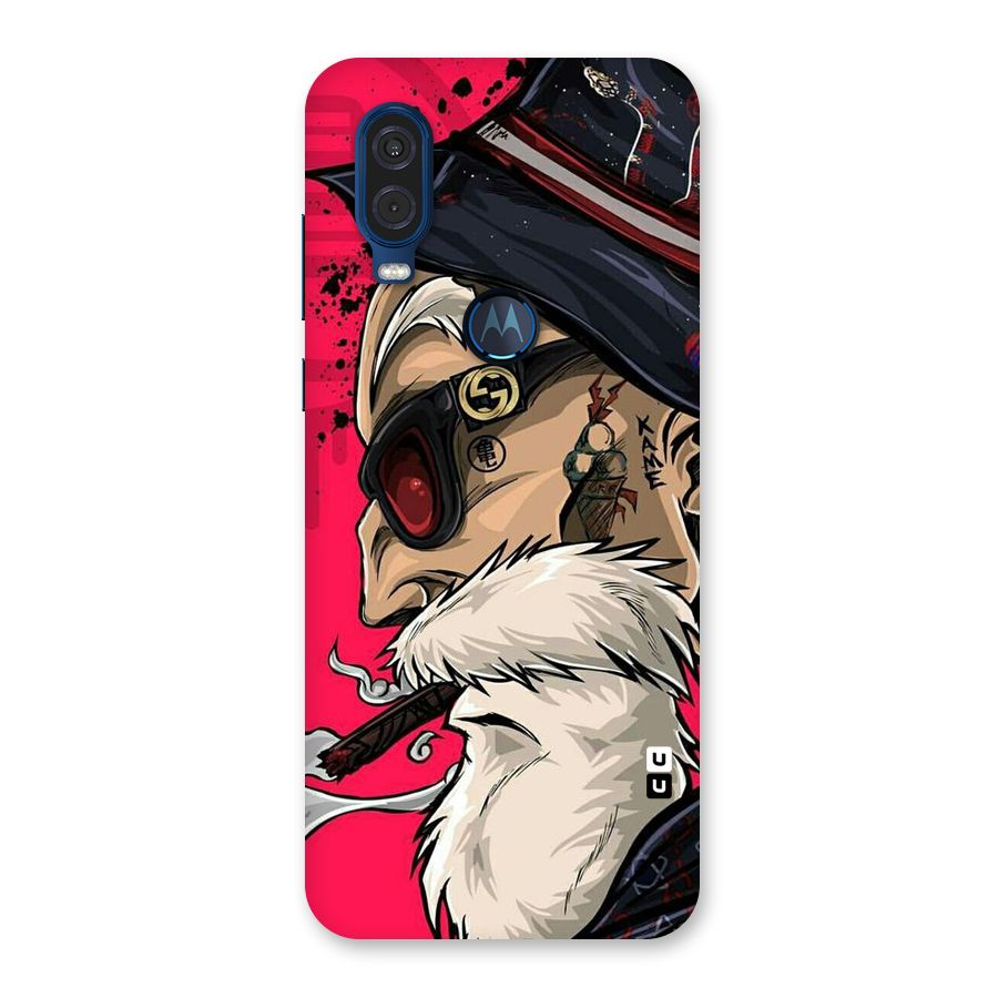 Old Man Swag Back Case for Motorola One Vision
