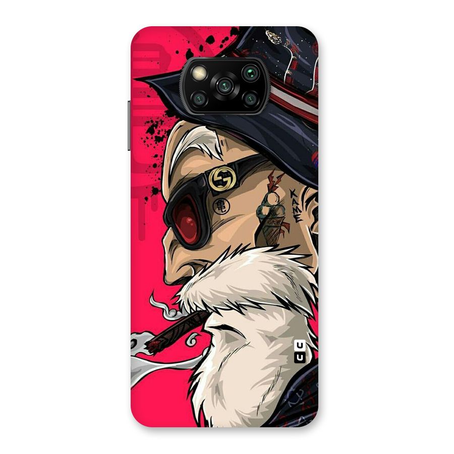 Old Man Swag Back Case for Poco X3