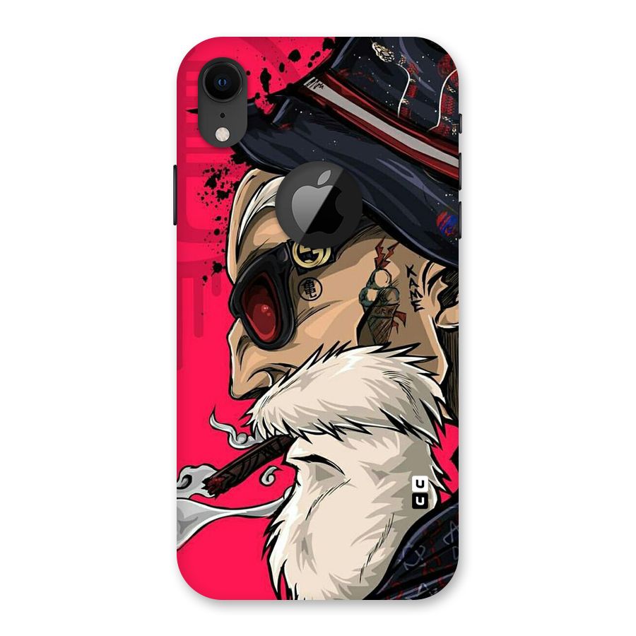 Old Man Swag Back Case for iPhone XR Logo Cut