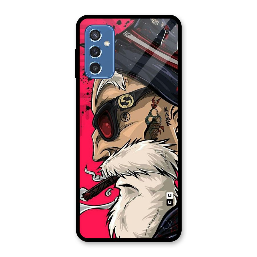 Old Man Swag Glass Back Case for Galaxy M52 5G
