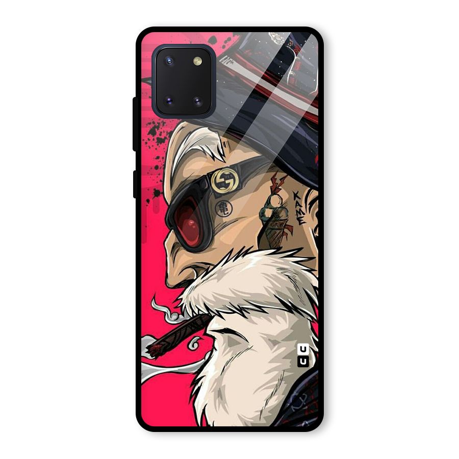 Old Man Swag Glass Back Case for Galaxy Note 10 Lite