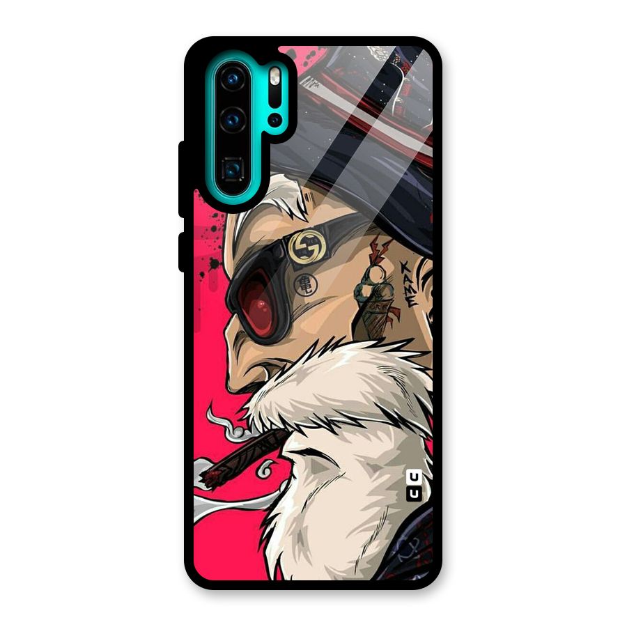 Old Man Swag Glass Back Case for Huawei P30 Pro