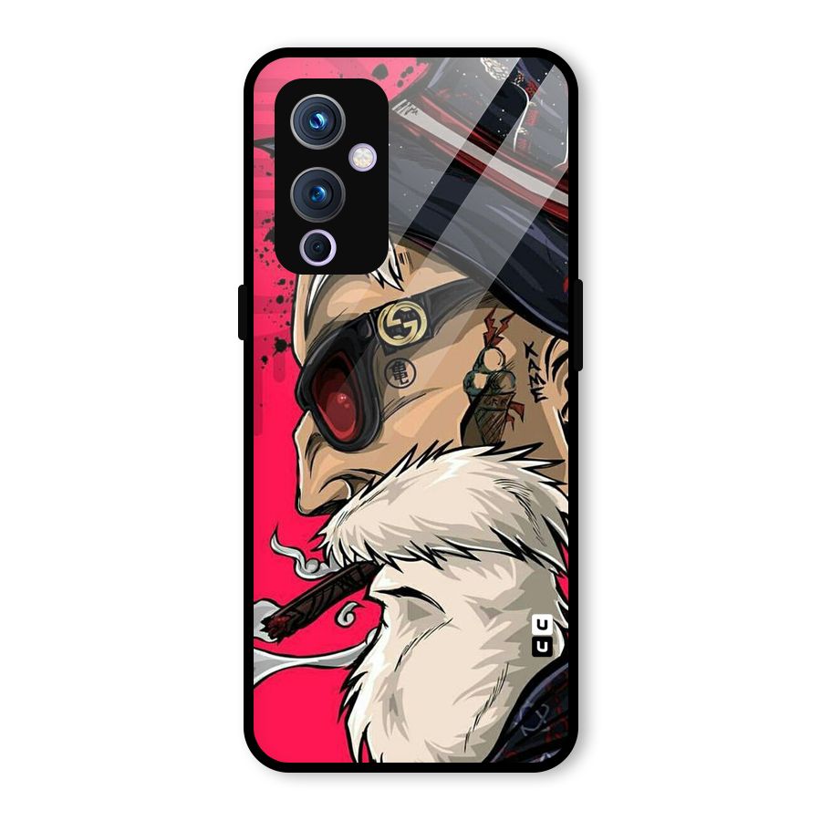Old Man Swag Glass Back Case for OnePlus 9