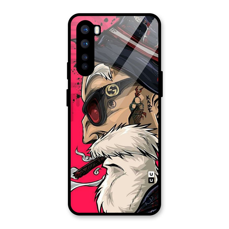Old Man Swag Glass Back Case for OnePlus Nord