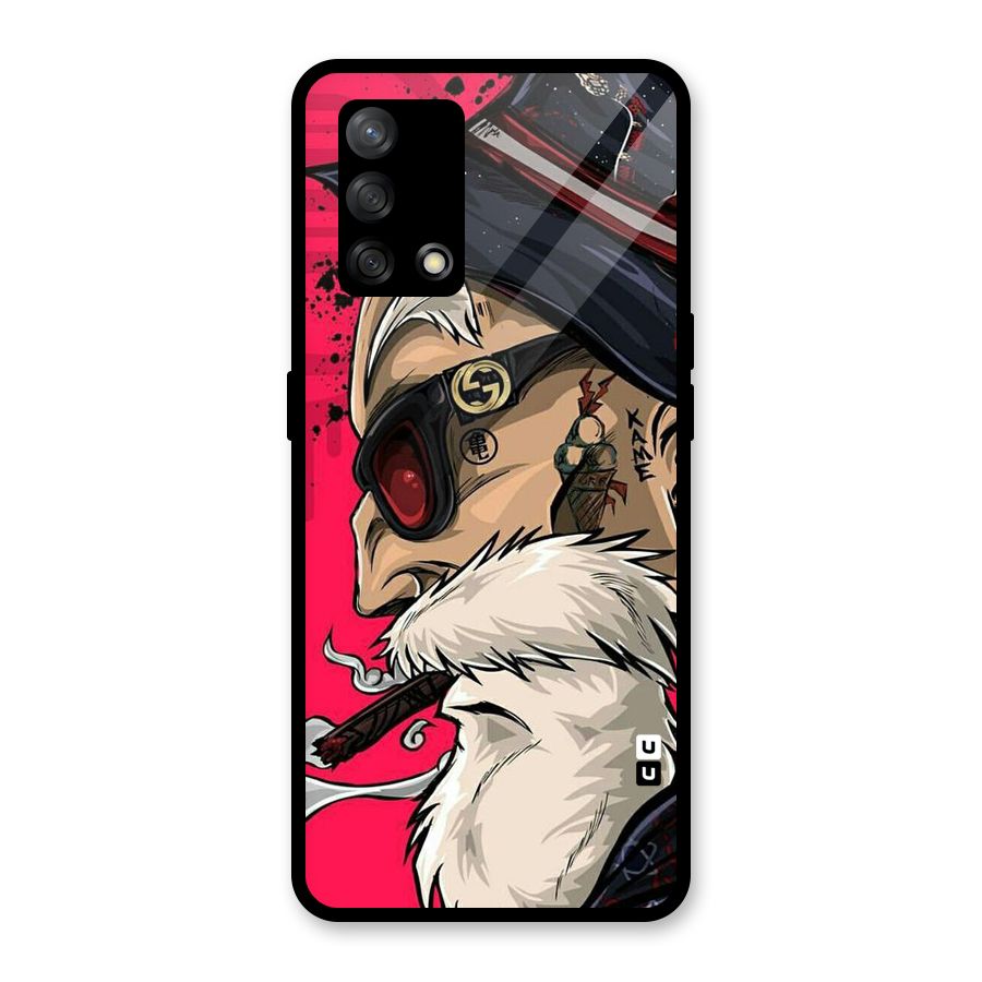 Old Man Swag Glass Back Case for Oppo F19