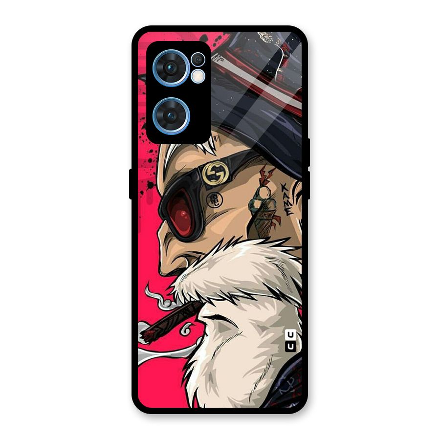 Old Man Swag Glass Back Case for Oppo Reno7 5G