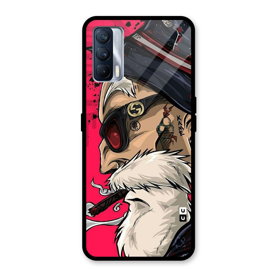 Old Man Swag Glass Back Case for Realme X7