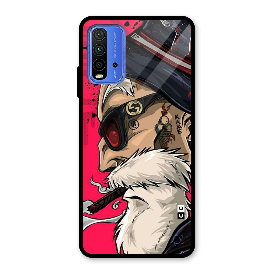 Old Man Swag Glass Back Case for Redmi 9 Power
